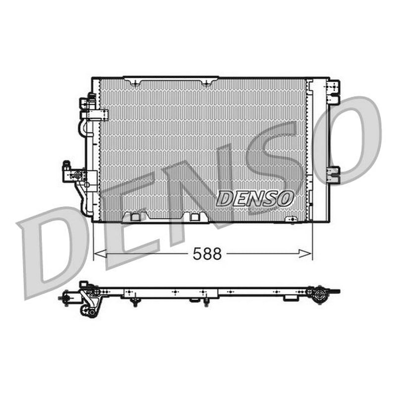 Denso Air Conditioning Condenser DCN20011