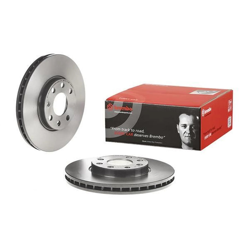 Brembo 2 x Internally Vented Front Brake Discs 09.7628.11