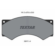 Textar Front Brake Pad Set 2901703