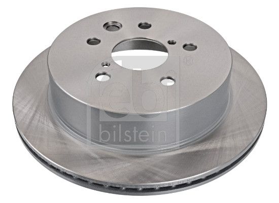 Febi 2 x Brake Disc Set Internally Vented Rear