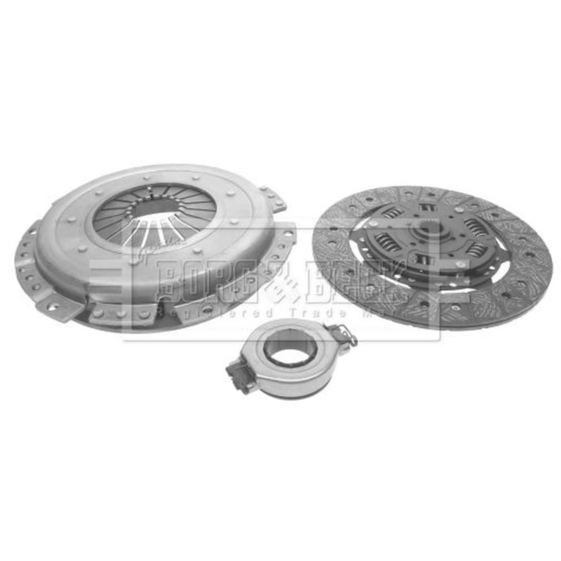 Borg & Beck Clutch Kit Set 3pc 228mm HK6006