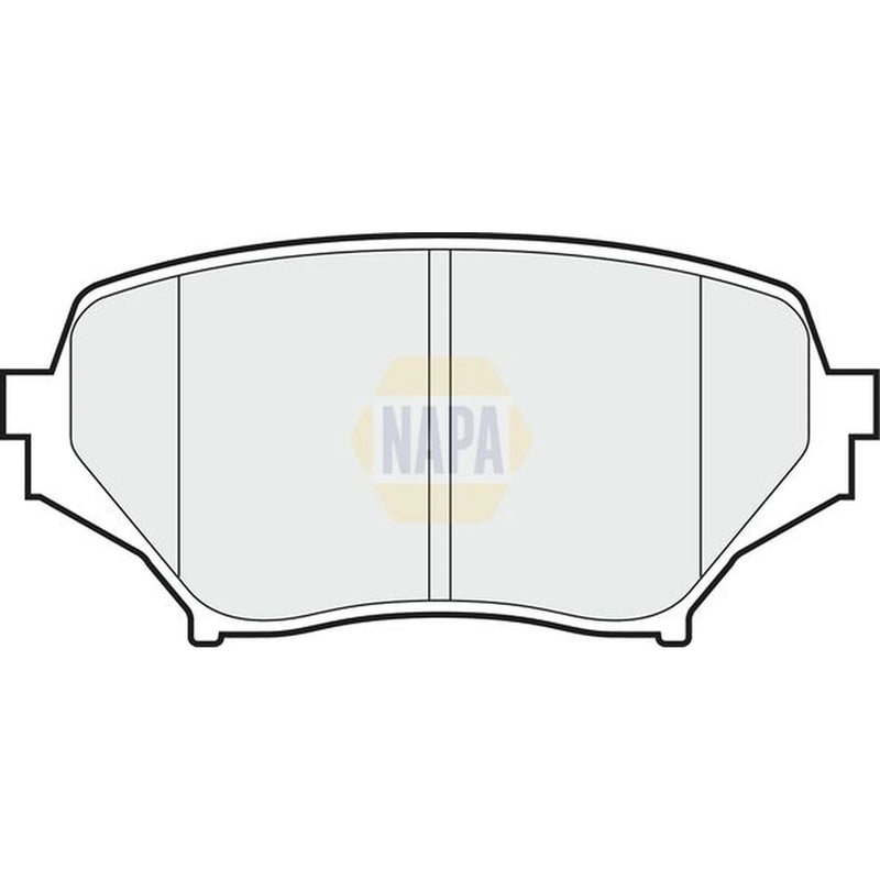 NAPA Front Brake Pad Set NBP1580