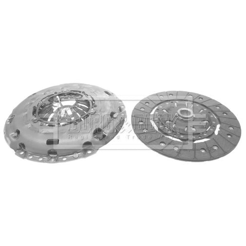Borg & Beck Clutch Kit Set 3pc 241mm HK2160
