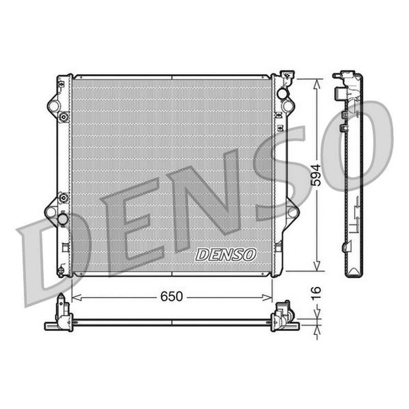 Denso Engine Radiator DRM50036