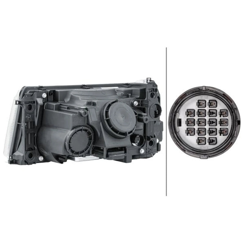 Hella Headlight Headlamp W5W Right 1EL 238 022-881