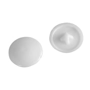 ForgeFix Pozi Compatible Cover Cap White No.6-8 Bag 100 - 100PCC0