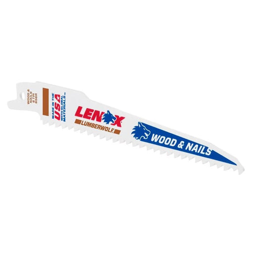 LENOX LumberWolf Reciprocating Saw Blade 152 x 19 x 1.3mm 6 TPI (25 Pack)