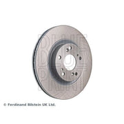 Blue Print 2 x Internally Vented Front Brake Discs ADH24391