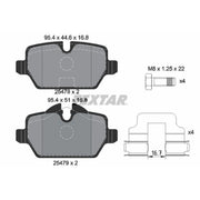 Textar Rear Brake Pad Set 2547801