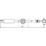 Apec Brake Hydraulic Hose Line Front HOS3885