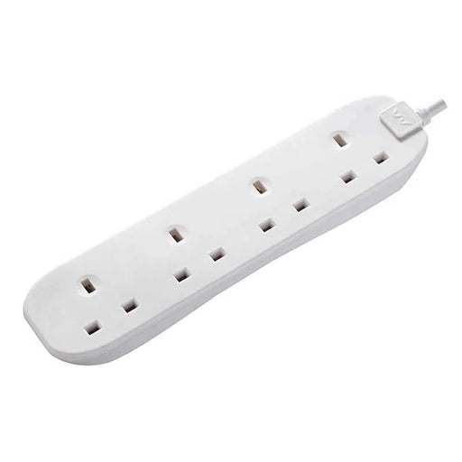 Masterplug Trailing Extension Lead 4 Gang 13A 1m BFG1N-MP - BFG110N-MP