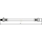 NAPA Brake Hydraulic Hose Line Rear NBH1412
