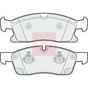 Apec Front Brake Pad Set PAD1924