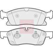 Apec Front Brake Pad Set PAD1924