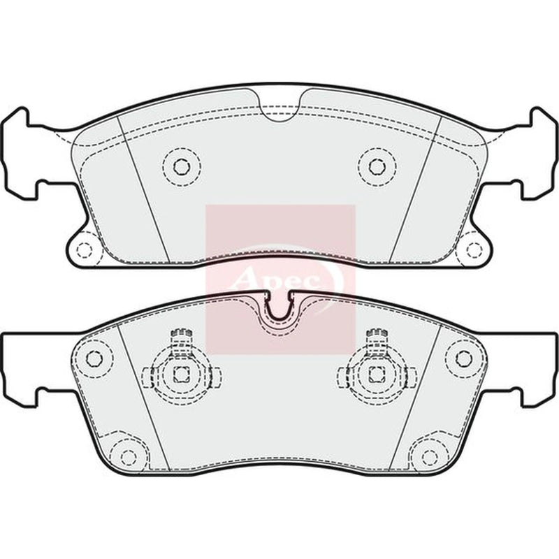 Apec Front Brake Pad Set PAD1924