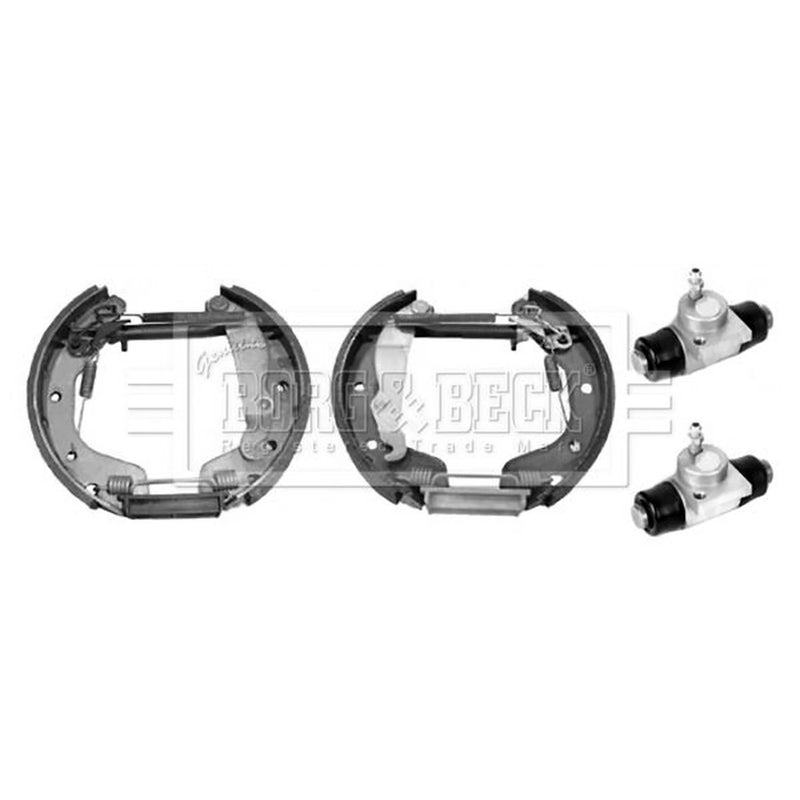 Borg & Beck Brake Shoe Set Axle Kit BBS1092K