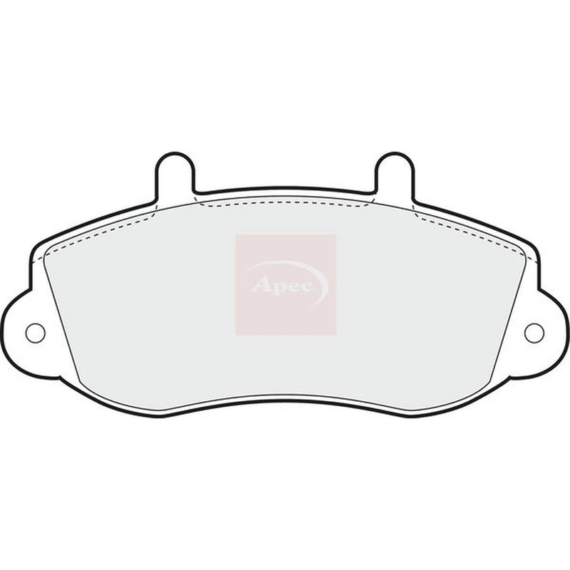 Apec Front Brake Pad Set PAD1042
