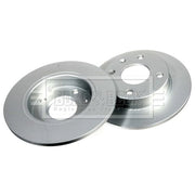 Borg & Beck 2 x Solid Front Brake Discs BBD4016
