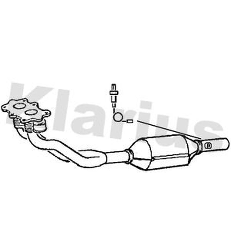 Klarius Diesel Particulate Filter W/Cat T/A 324017