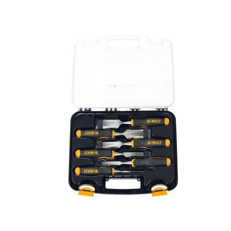 DEWALT Hand Tools Wood Chisel Set, 6 Piece - DWHT16852-9