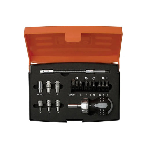 Bahco 808050S-18 Stubby Ratchet Screwdriver Set, 18 Piece - 808050S-18