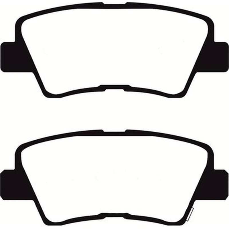 Abtex Rear Brake Pad Set PLU2107