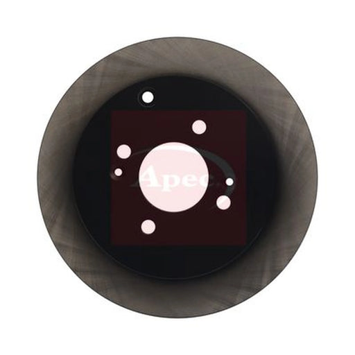 Apec 2 x Solid Rear Brake Discs DSK2497