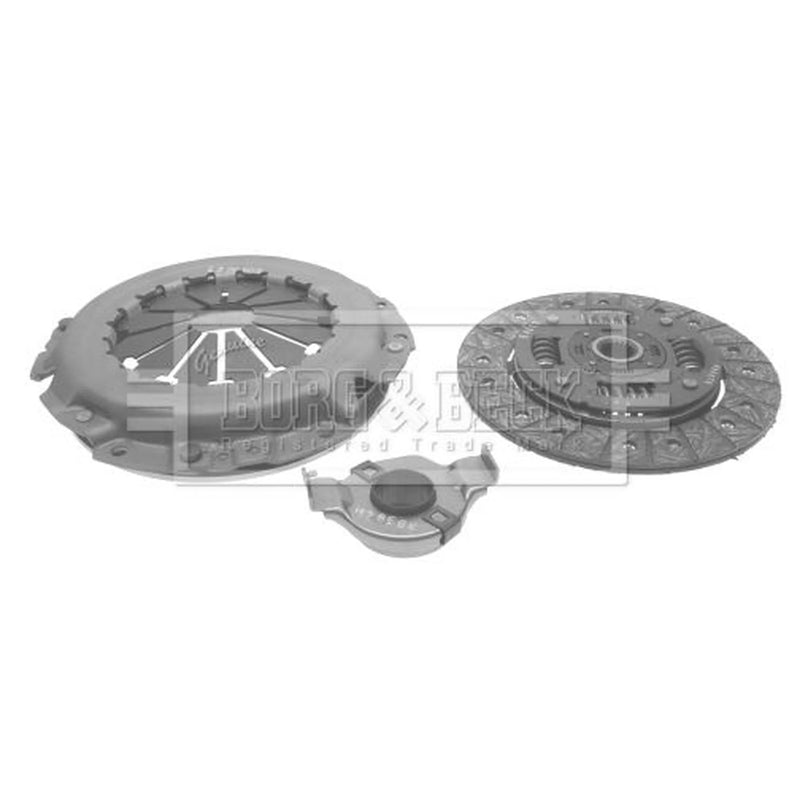 Borg & Beck Clutch Kit Set 3pc 200mm HK6677