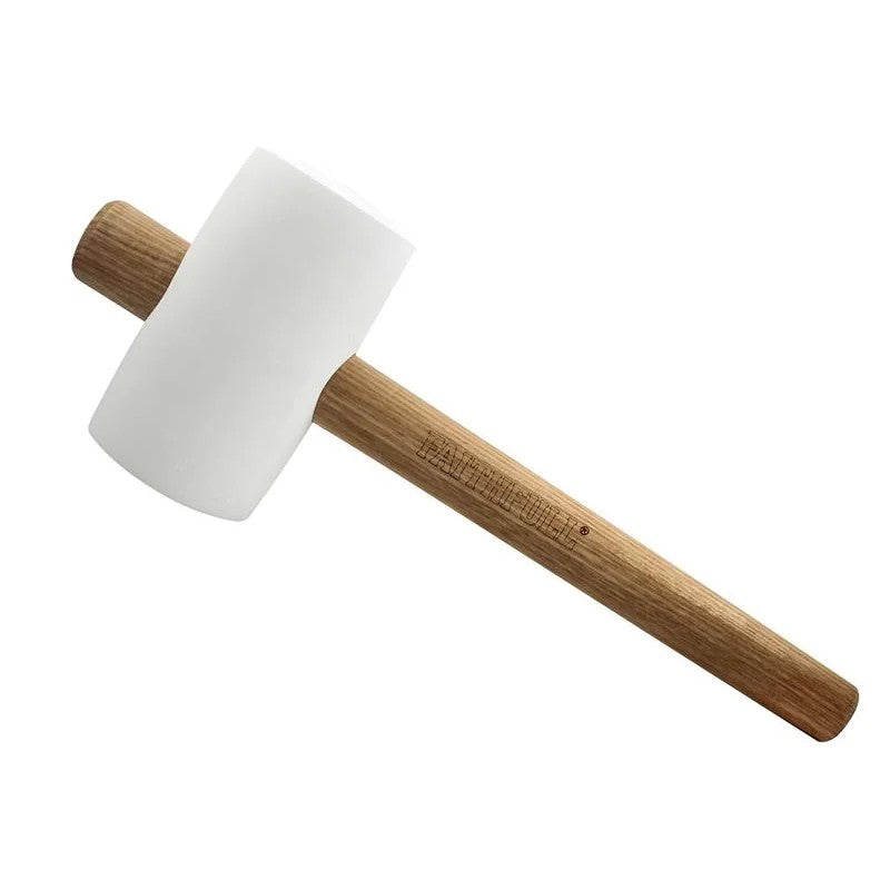 Faithfull FSC White Rubber Mallet 28oz - FAIRMWF28FSC