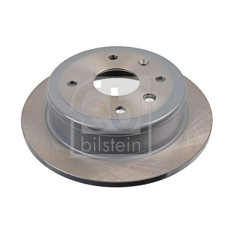 Febi 2 x Solid Rear Brake Discs 108451