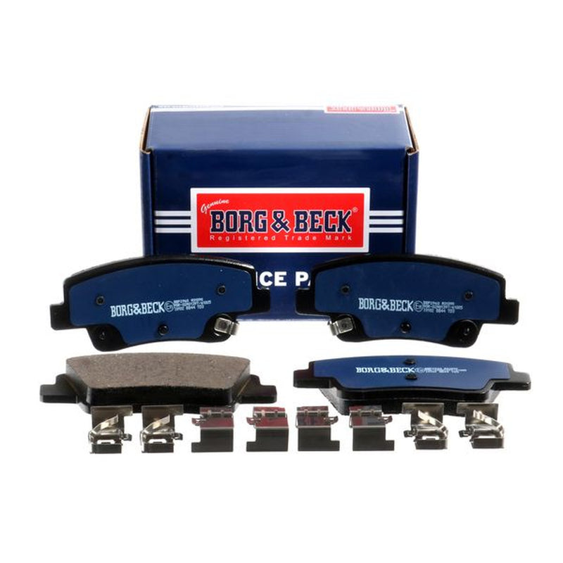 Borg & Beck 4 x Rear Brake Pad Set BBP2960
