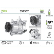 Valeo Air Conditioning Compressor 699357