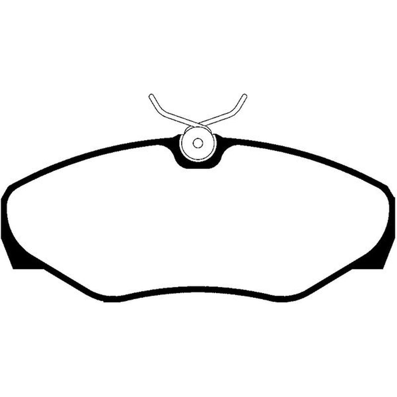 Abtex Front Brake Pad Set PLU3862