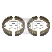 Febi Parking Brake Shoe Set Rear 28730