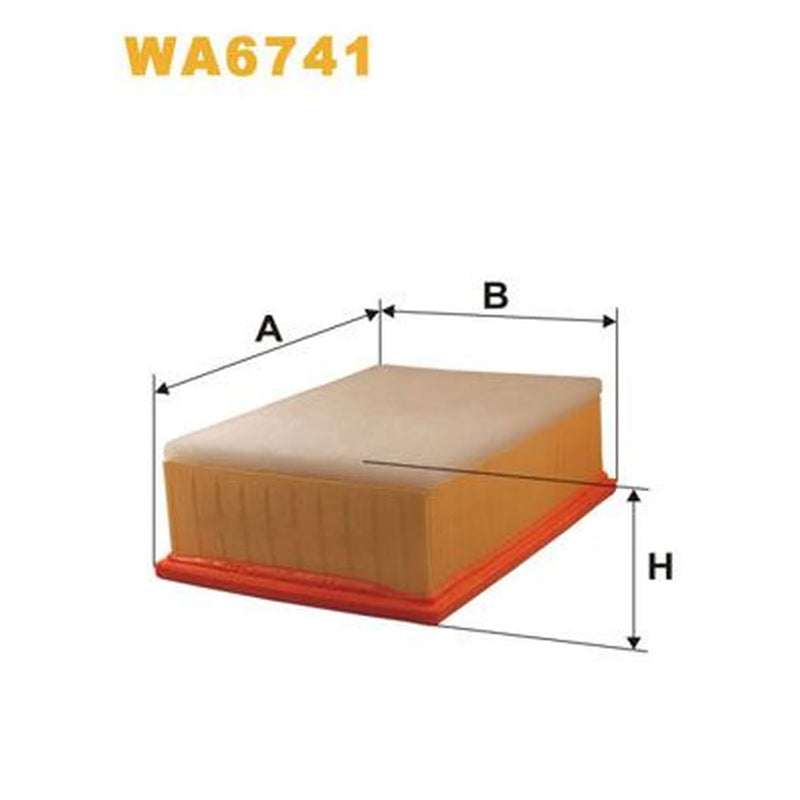 WIX Engine Air Filter WA6741