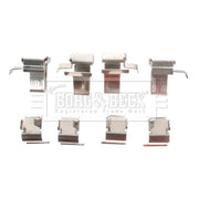 Borg & Beck Brake Pad Accessory Fitting Kit Rear BBK1499