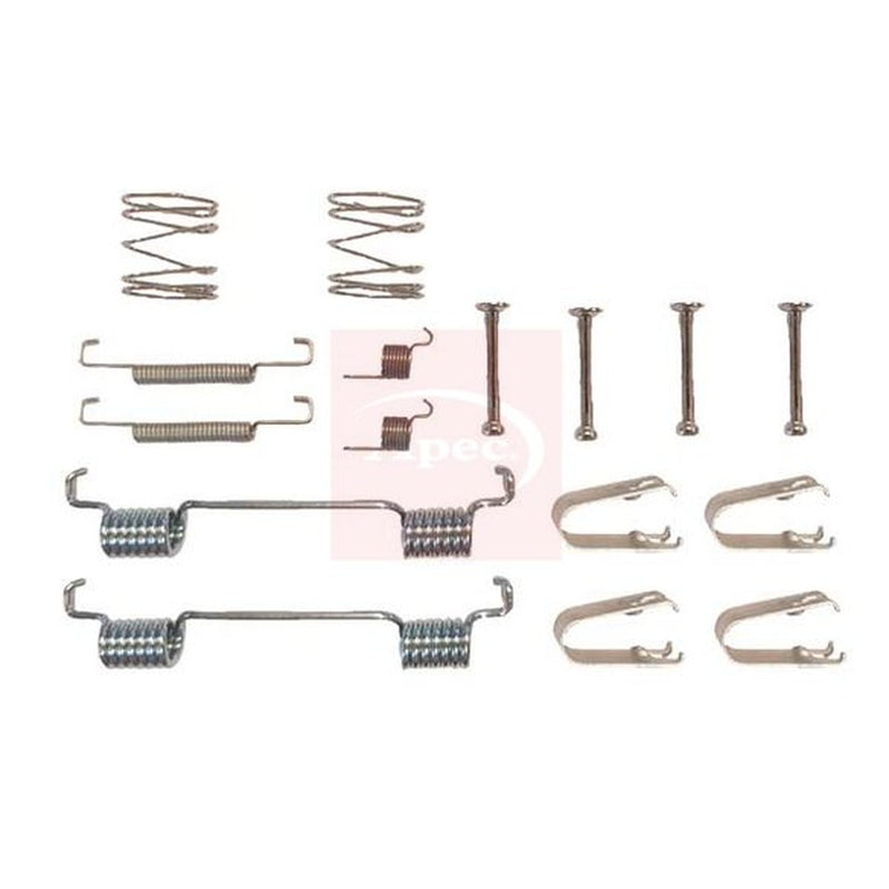 Apec Parking Brake Shoe Accessory Kit Rear KIT2065