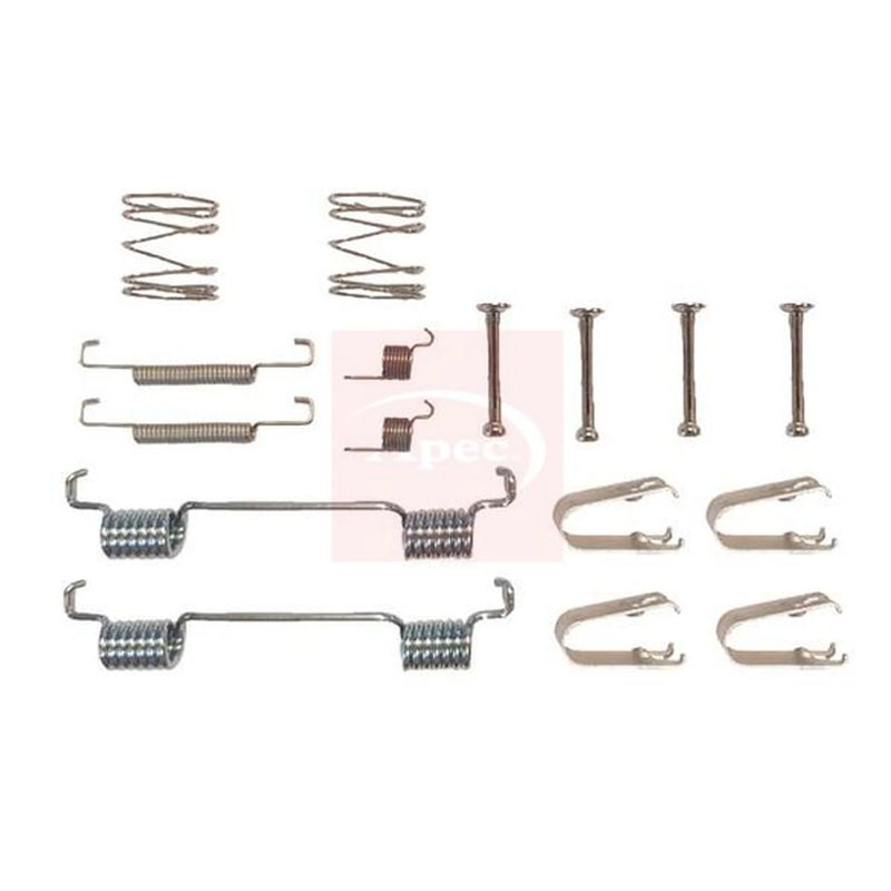 Apec Parking Brake Shoe Accessory Kit Rear KIT2065