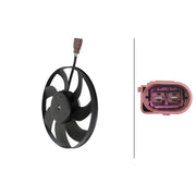 Hella Engine Cooling Fan Right 8EW 366 420-111