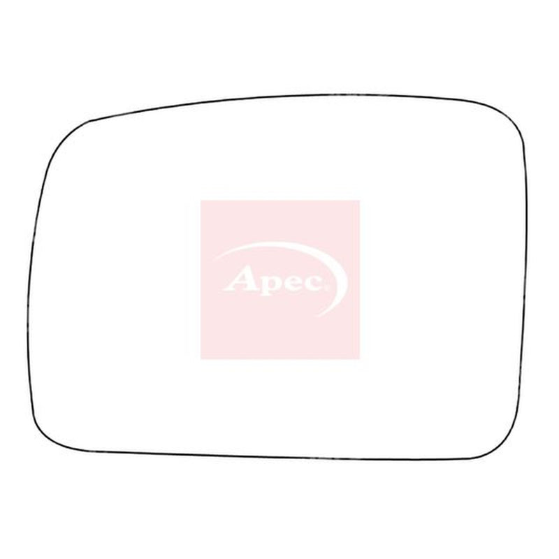 Apec Exterior Wing Mirror Glass Left AMS2013