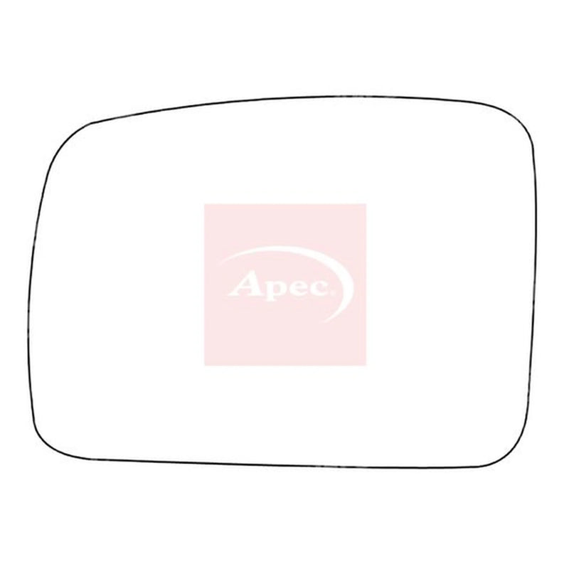 Apec Exterior Wing Mirror Glass Left AMS2013