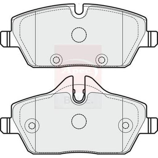 Apec Front Brake Pad Set PD3266