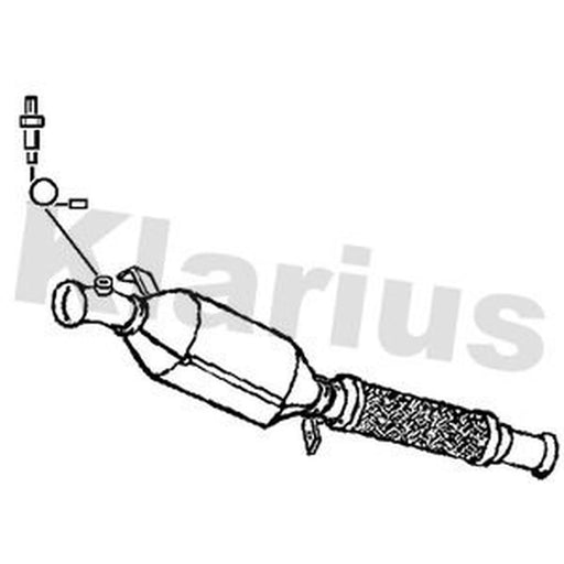 Klarius Diesel Particulate Filter W/Cat T/A 390534