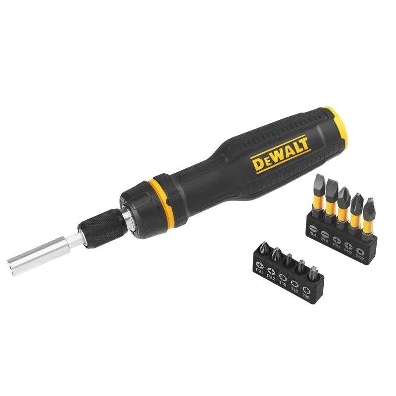 DEWALT Hand Tools MAX FIT® 10-in-1 Telescopic Multi-Bit Ratchet Screwdriver