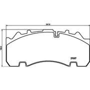 DON Brake Pad Set CVP093K