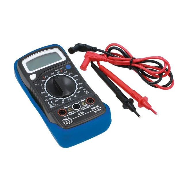 Laser Tools Digital Multimeter CAT III - 600V - PL