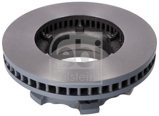 Febi 2 x Brake Disc Set Internally Vented Rear