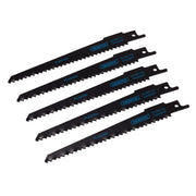 Draper Bi-metal Reciprocating Saw Blades 150mm 6tpi (Pack of 5)