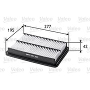 Valeo Engine Air Filter 585388
