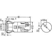 Hella Hazard Warning Light Switch Connectors 6HF 001 579-011
